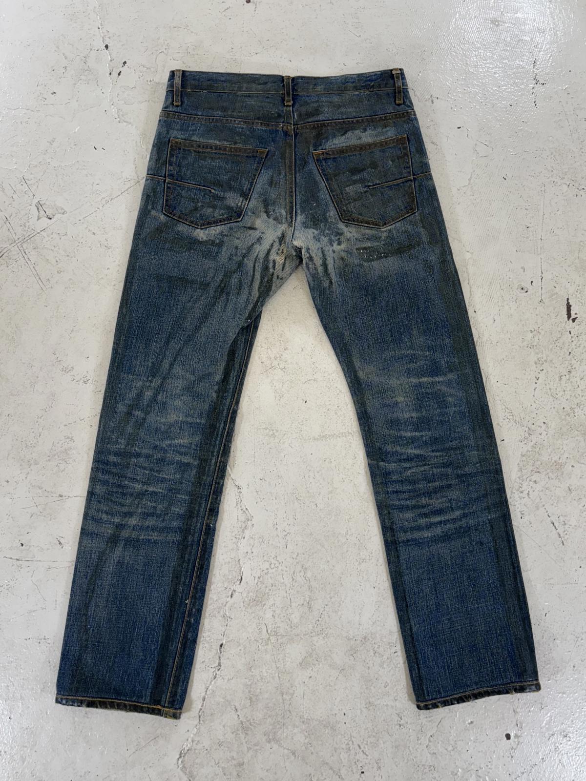Dior Homme AW2007 Waxed “Luster” Denim