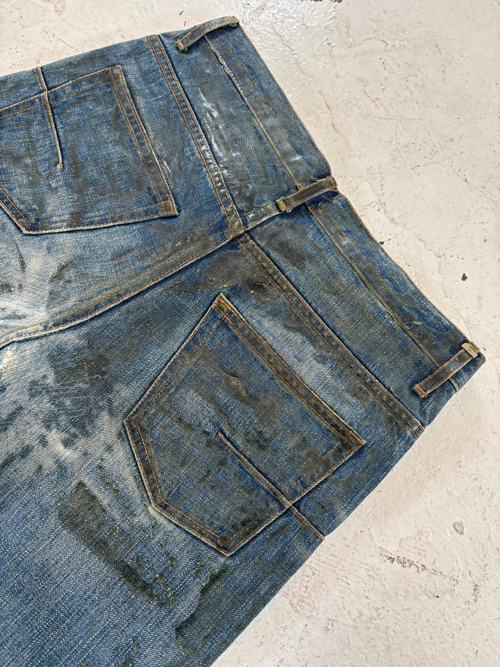 Dior Homme AW2007 Waxed “Luster” Denim
