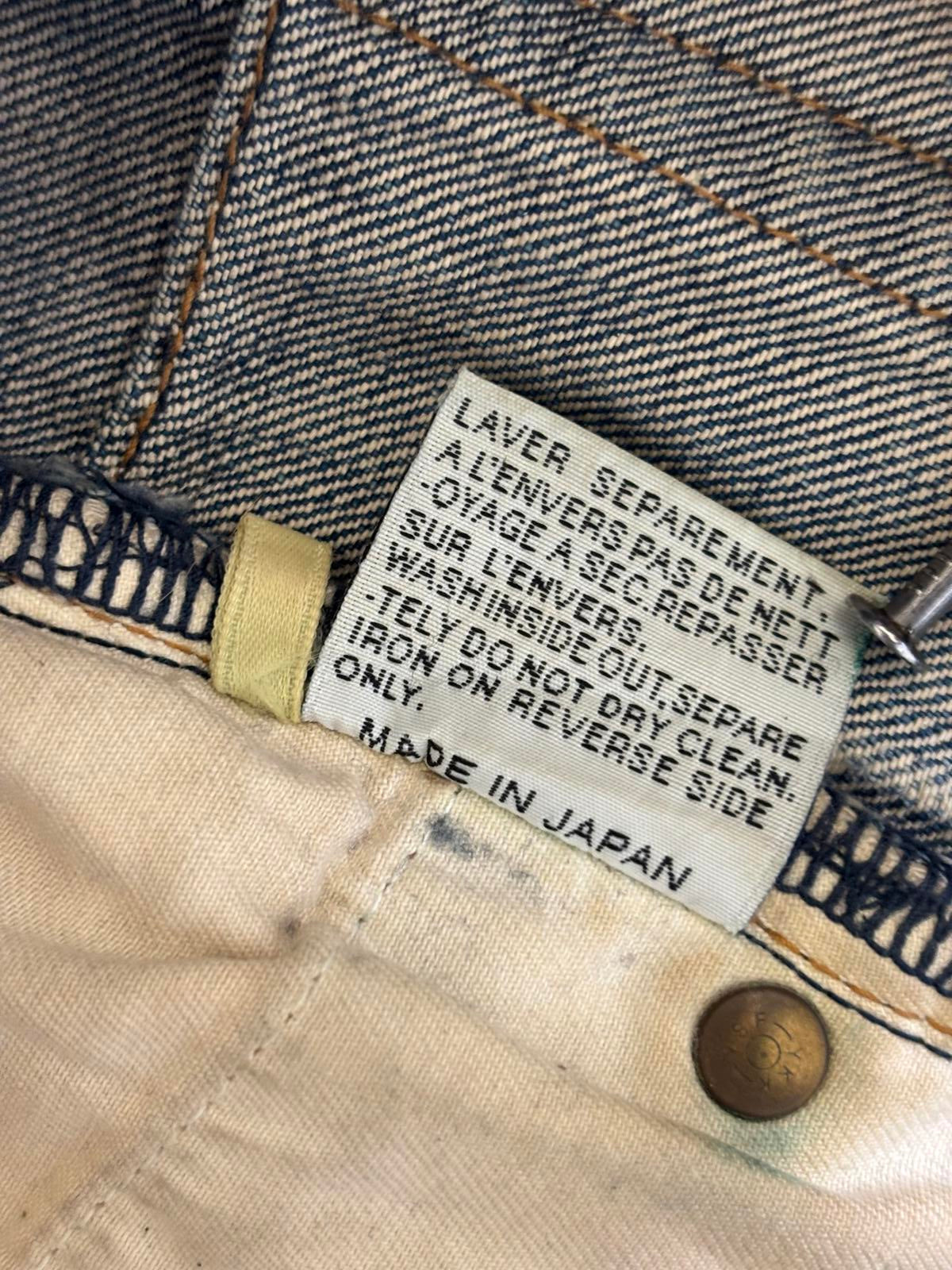 Dior Homme AW2007 Waxed “Luster” Denim