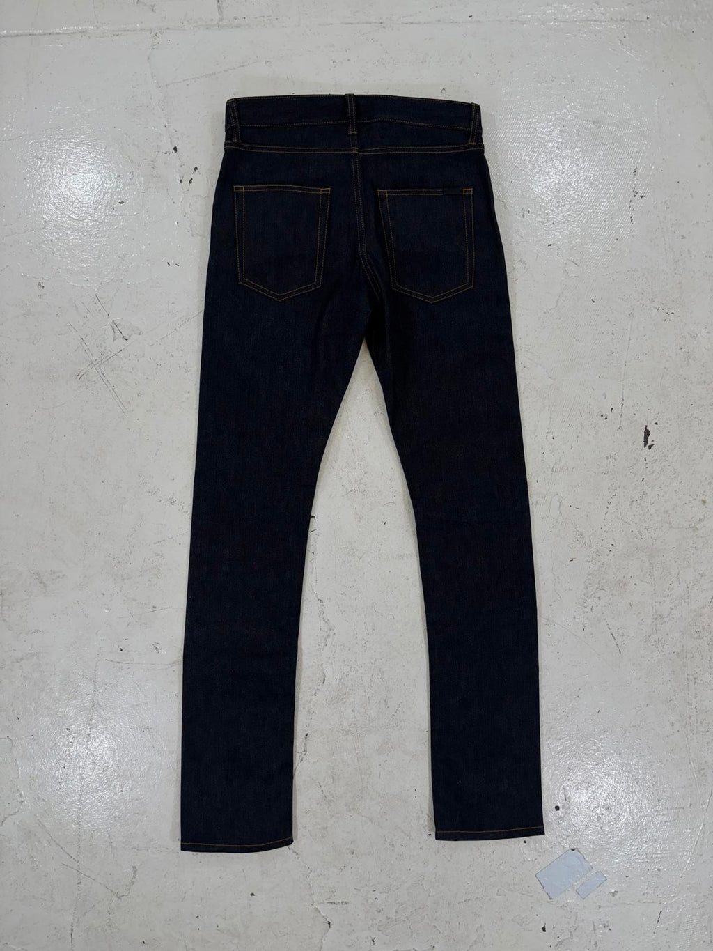 Saint Laurent Paris Raw Indigo D18 Denim