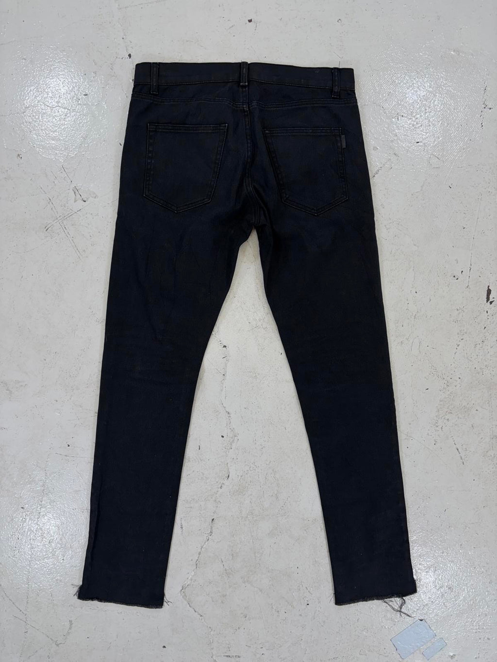 Saint Laurent Paris waxed d02 denim