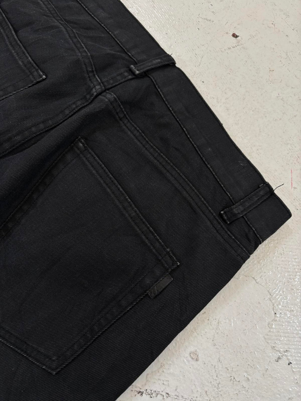 Saint Laurent Paris waxed d02 denim
