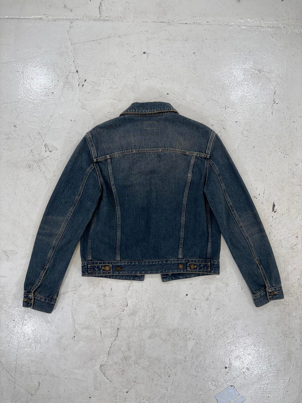 Saint Laurent Paris rust Denim Jacket