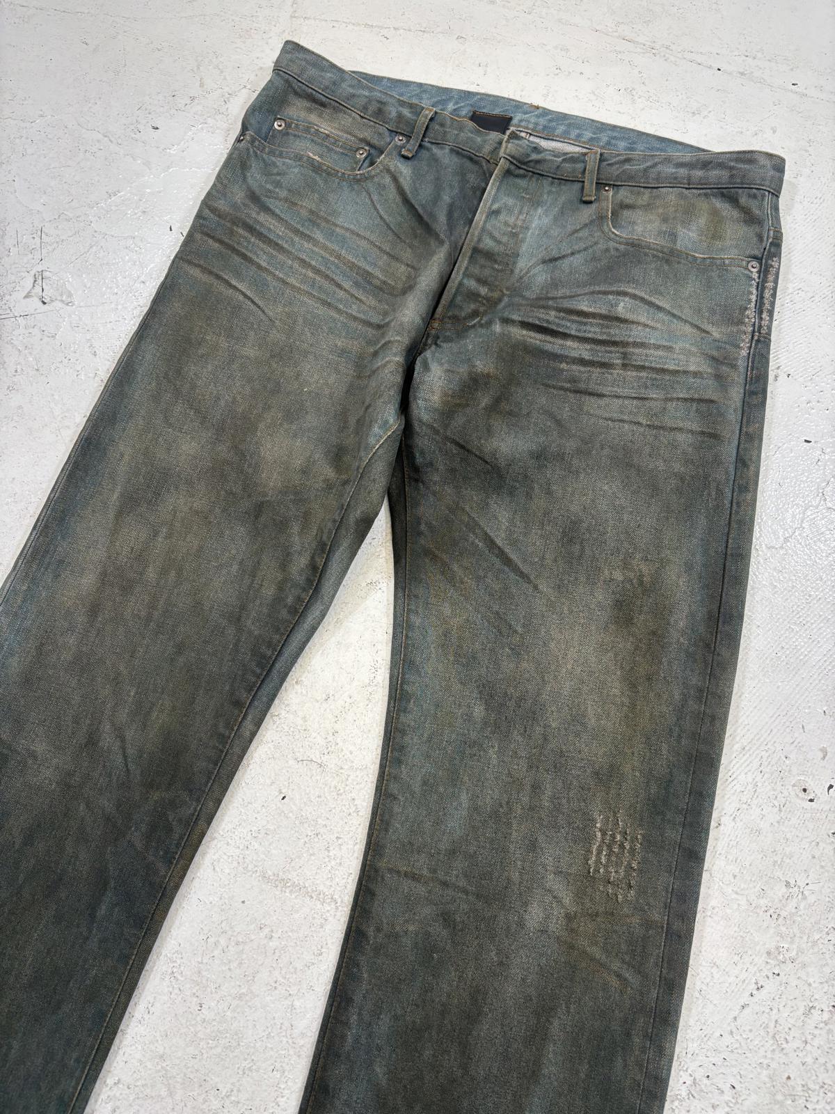 Dior Homme Dirty Clair Clawmark Jeans