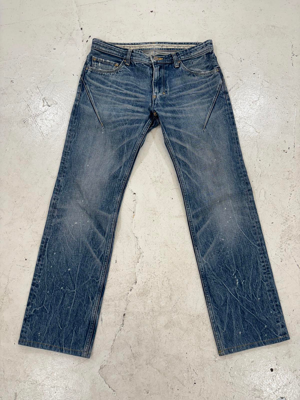 Number (N)ine Crying Hearts Jeans