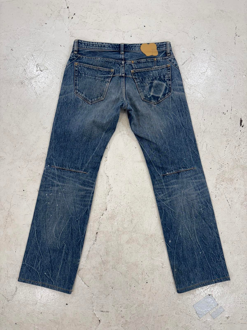 Number (N)ine Crying Hearts Jeans