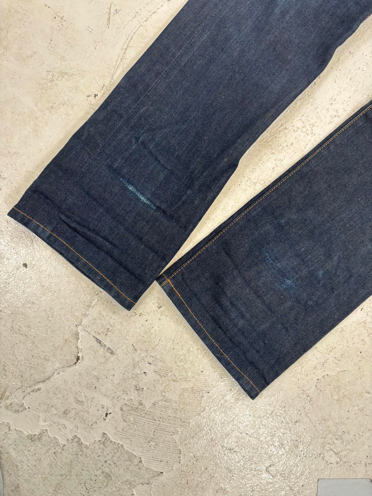 Dior Homme Raw Blue Jeans