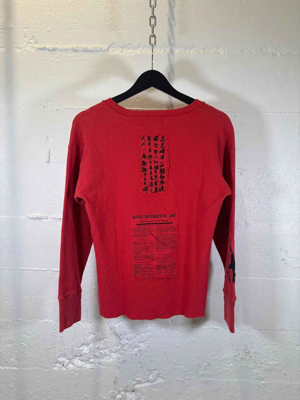 ERD ASSEMBLAGE LONGSLEEVE THERMAL RED