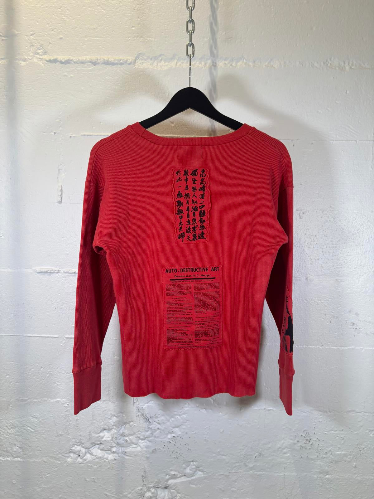 ERD ASSEMBLAGE LONGSLEEVE THERMAL RED