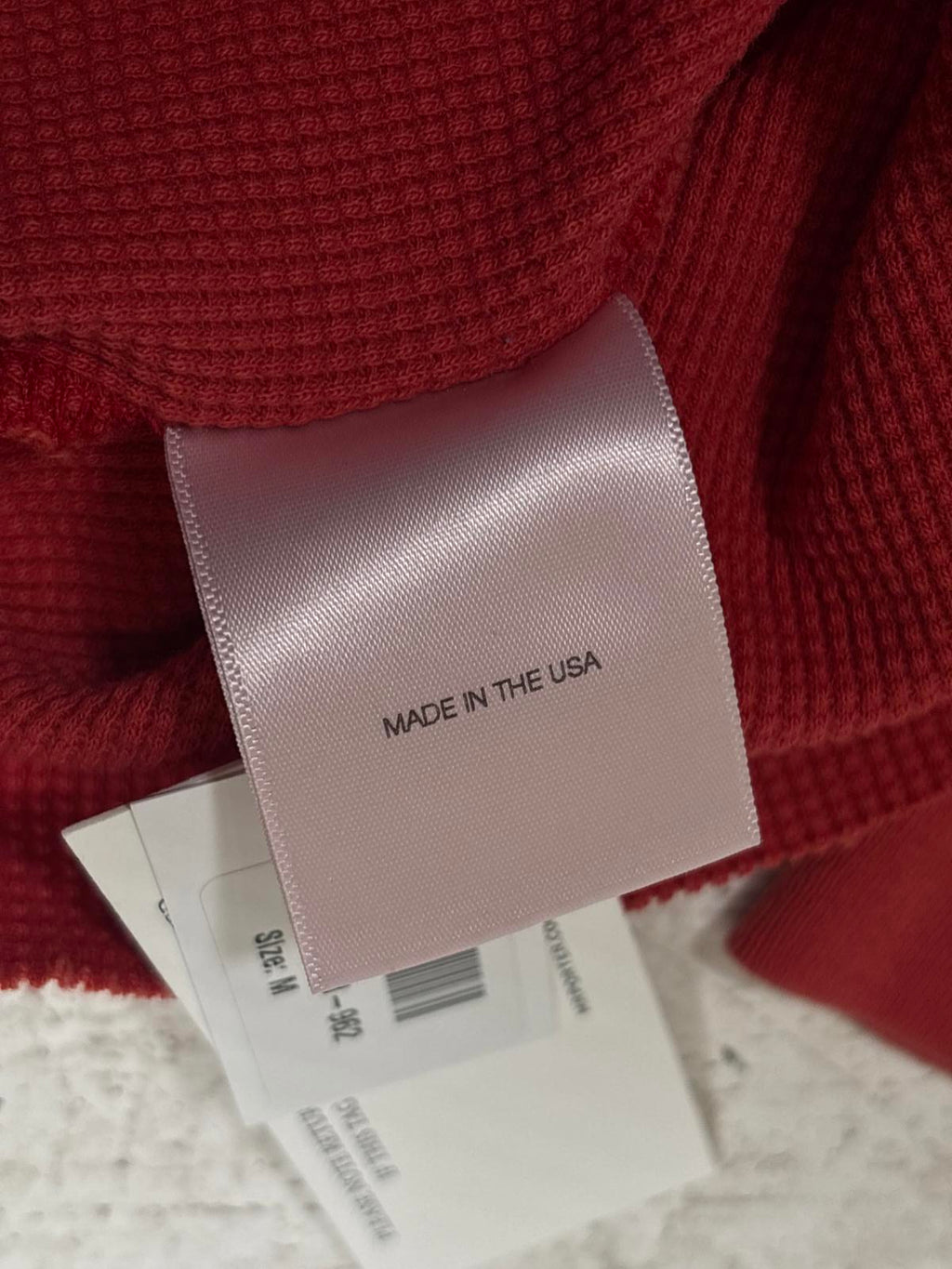 ERD ASSEMBLAGE LONGSLEEVE THERMAL RED