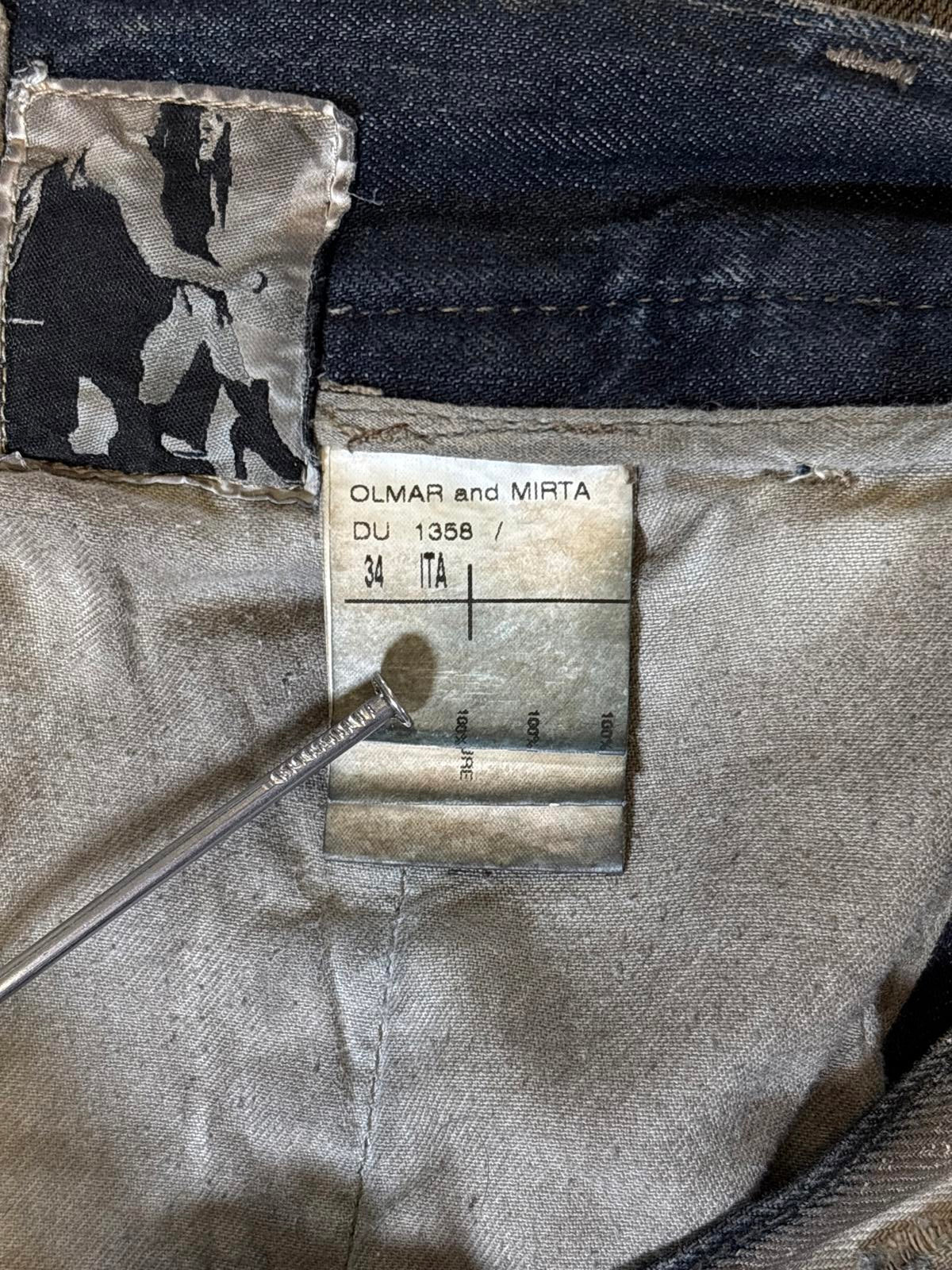 Rick Owens Denim Dust Shorts