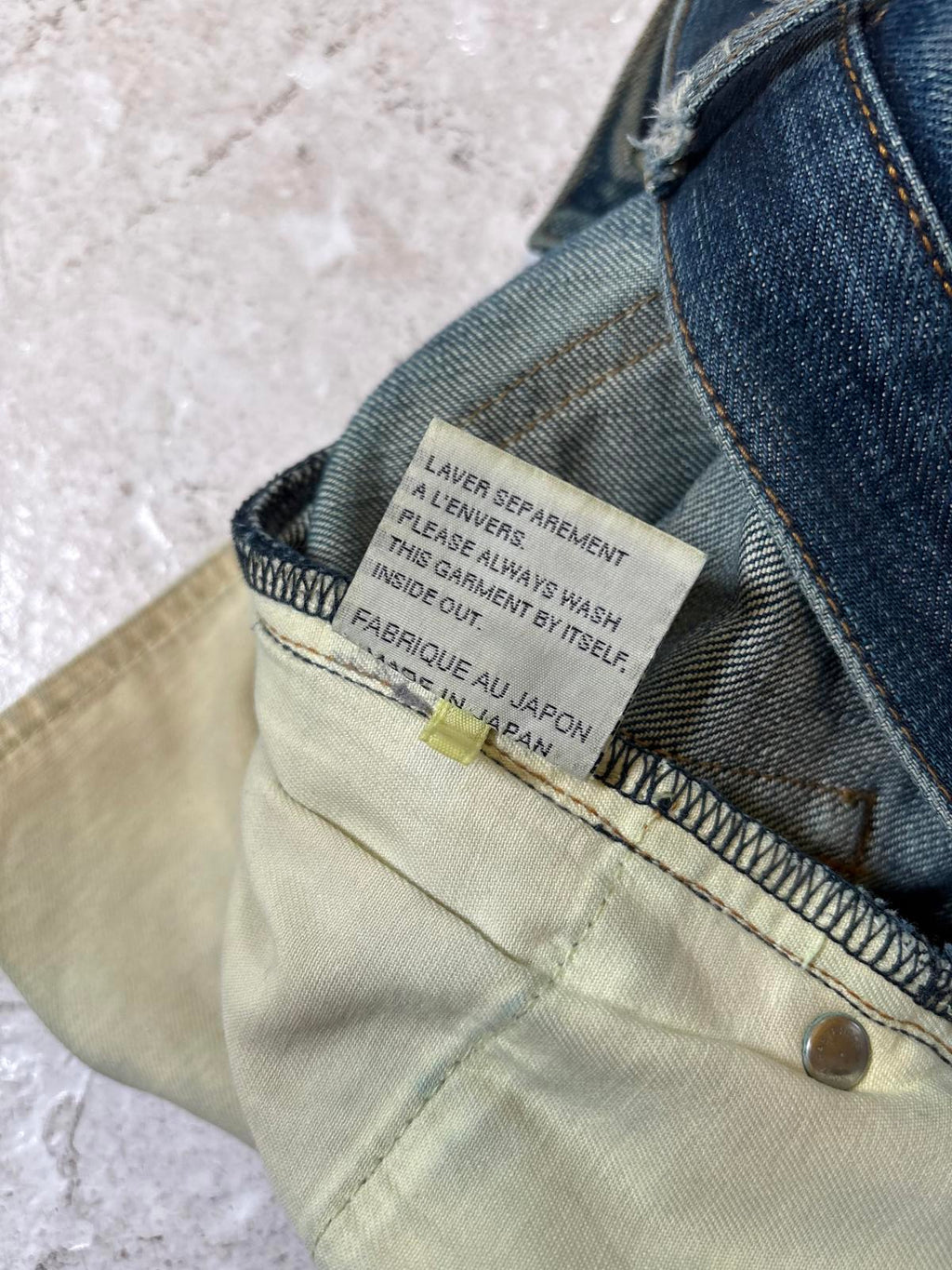 Dior Homme Raw MIJ Jeans