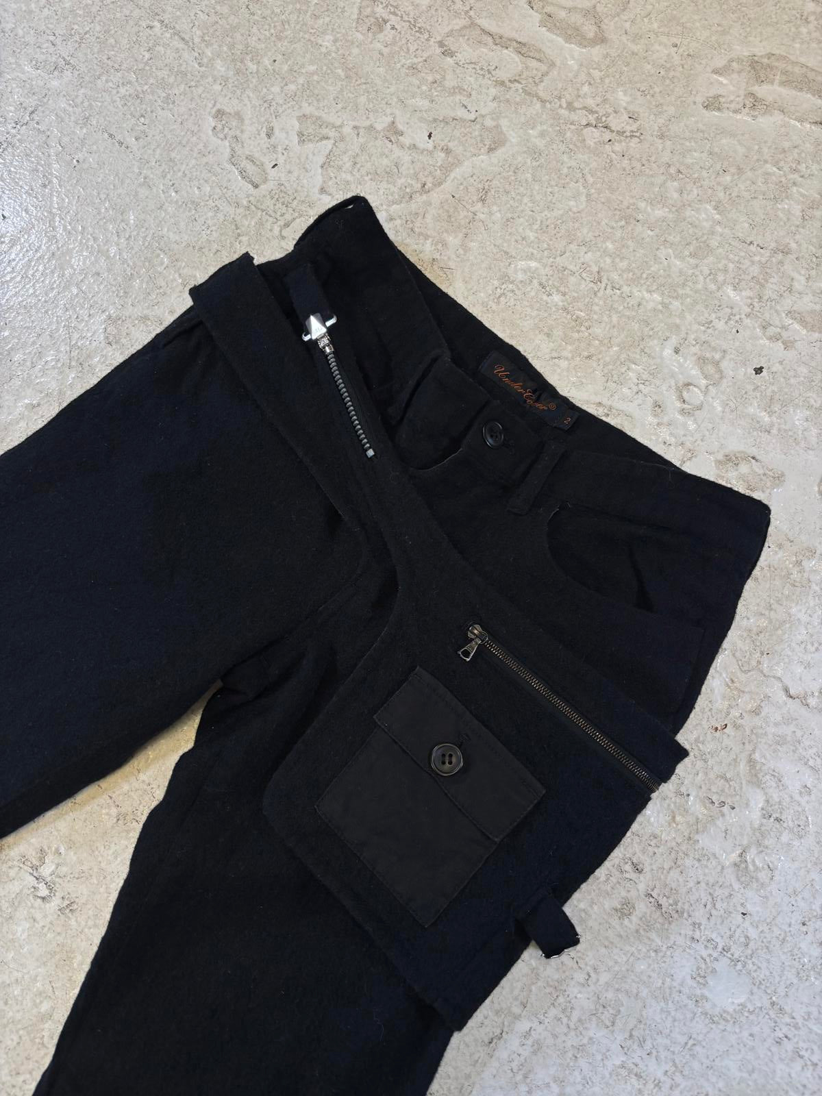 Undercover Wool Waist Bag Pants
