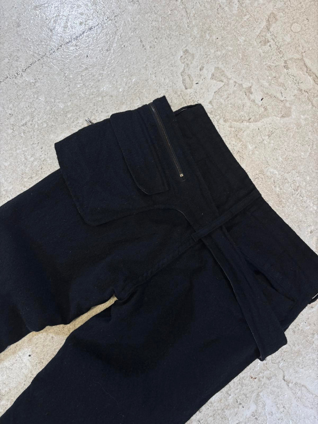 Undercover Wool Waist Bag Pants
