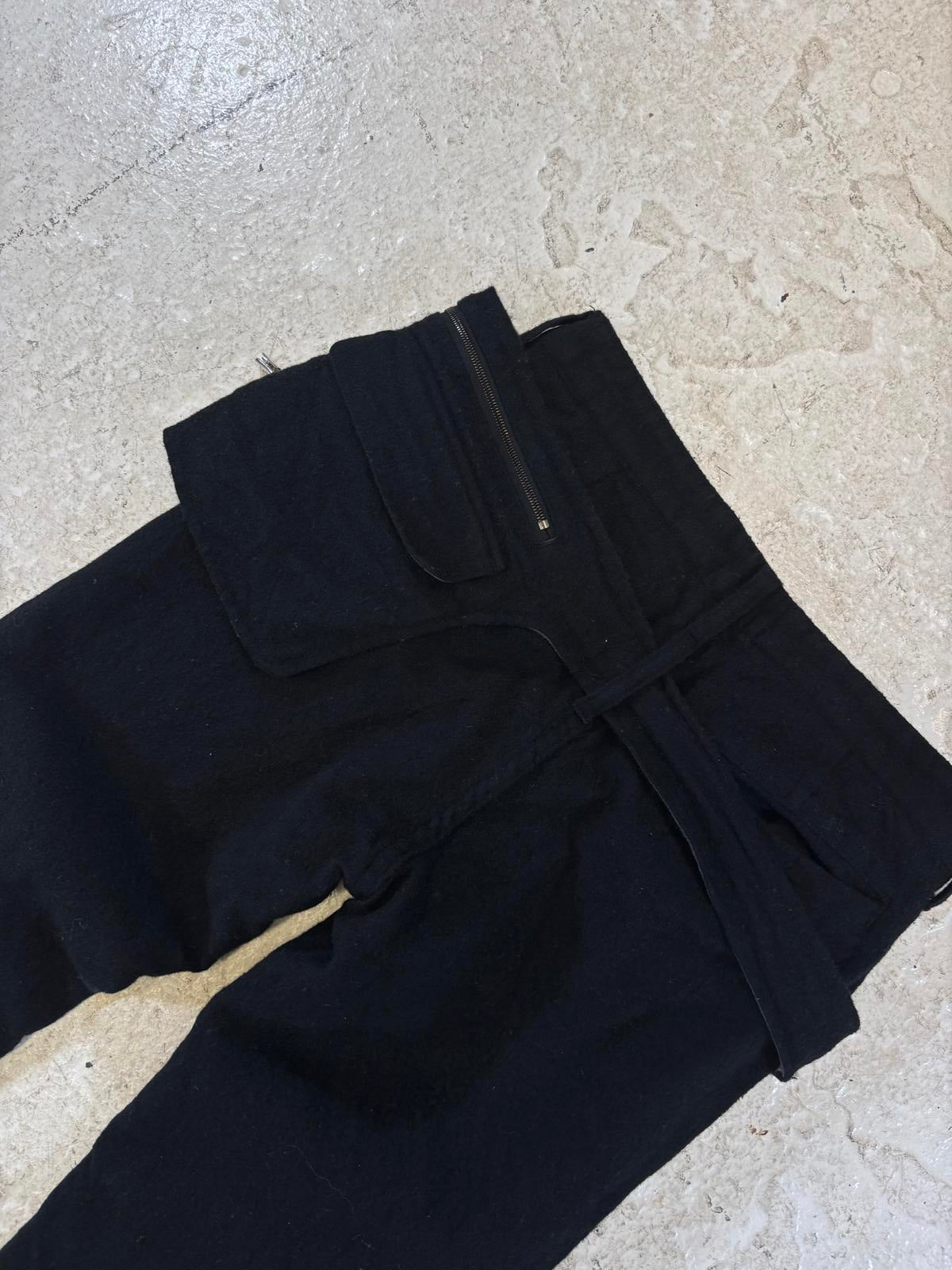 Undercover Wool Waist Bag Pants