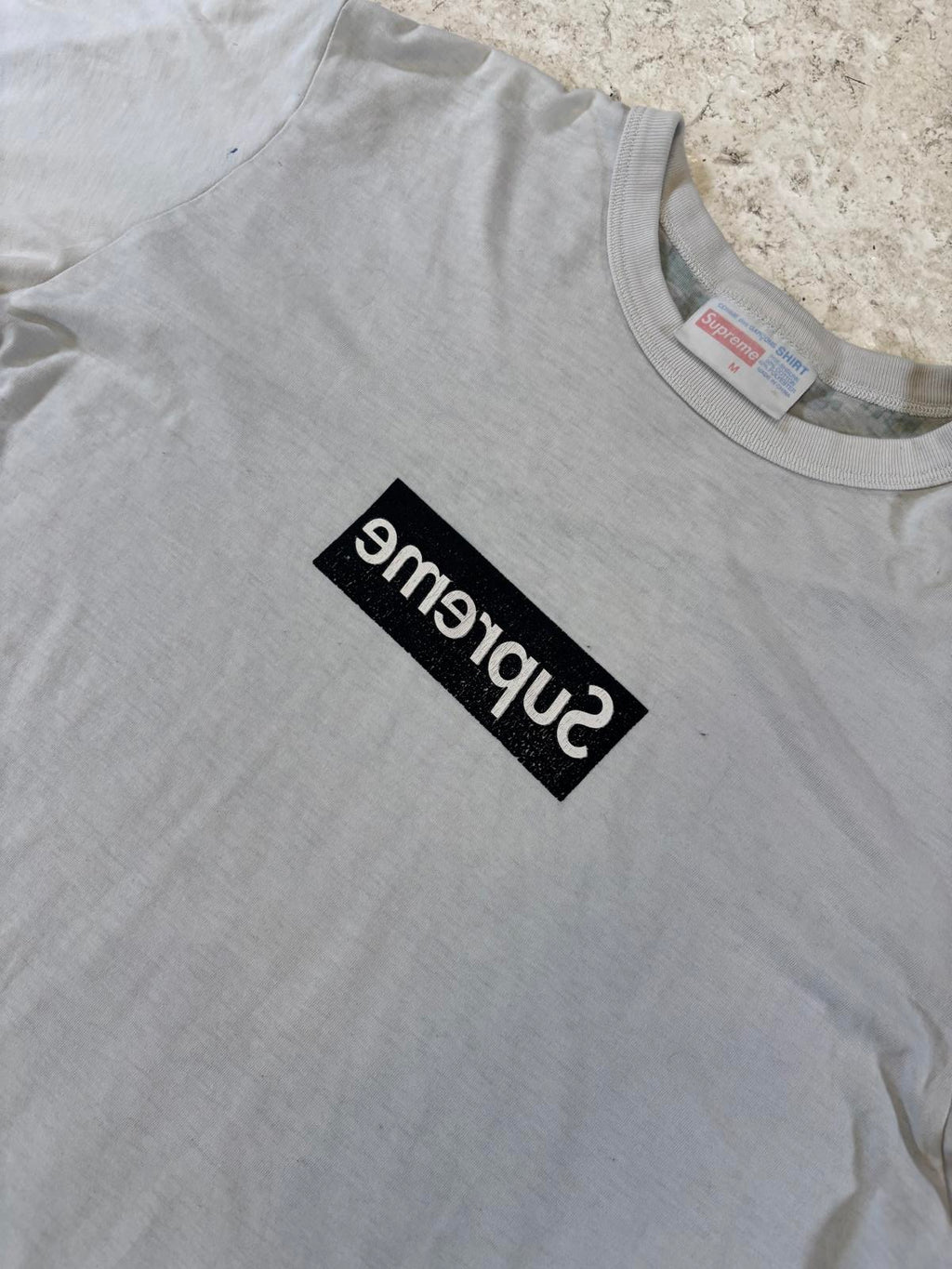 Supreme CDG BOX logo T-Shirt