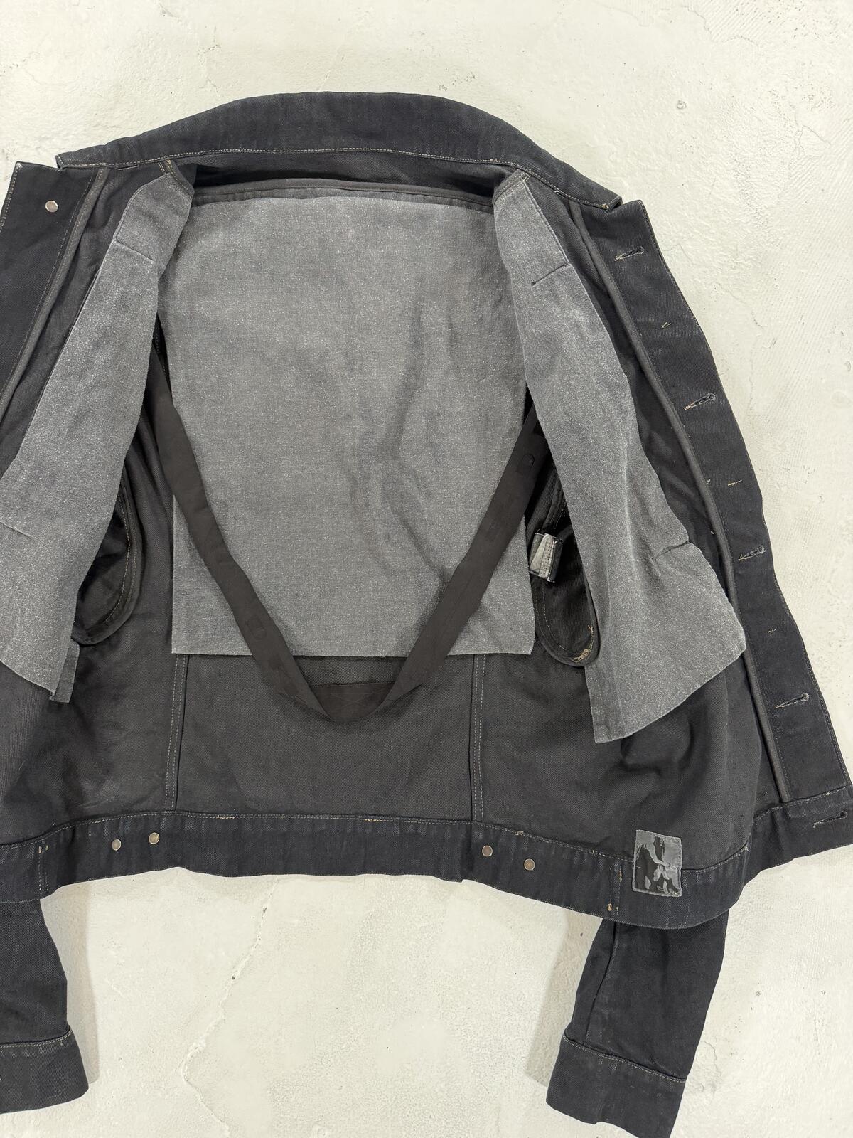 Rick Owens 09' Olmar & Mirta denim jacket {{ color }} {{ brand }} {{ archive }} {{ season }} {{ year }} {{ hedi slimane }}