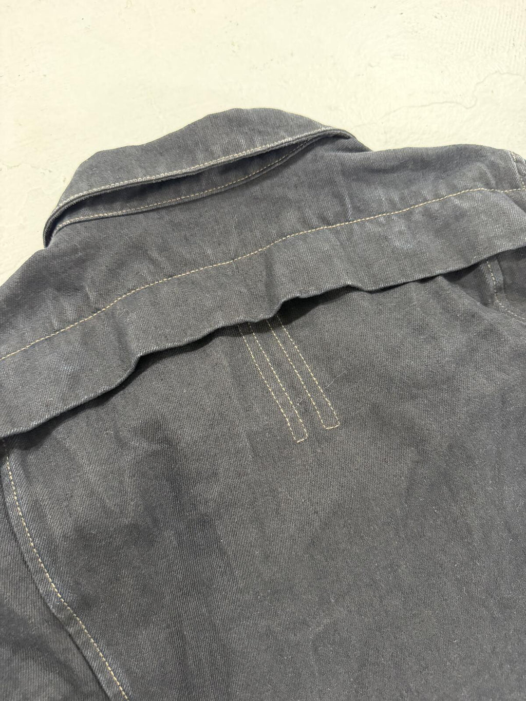 Rick Owens 09' Olmar & Mirta denim jacket {{ color }} {{ brand }} {{ archive }} {{ season }} {{ year }} {{ hedi slimane }}