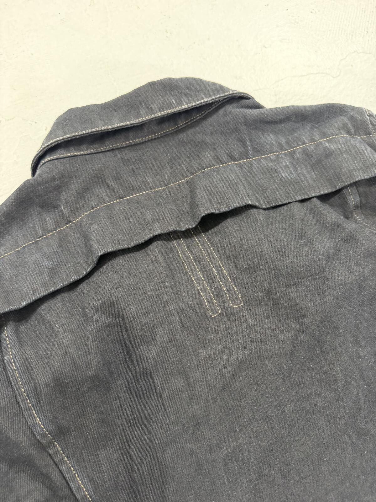 Rick Owens 09' Olmar & Mirta denim jacket {{ color }} {{ brand }} {{ archive }} {{ season }} {{ year }} {{ hedi slimane }}