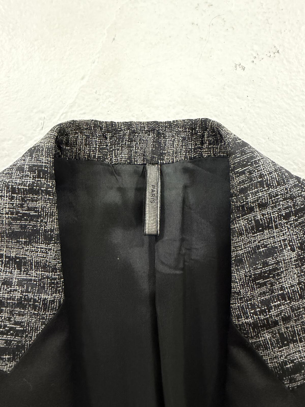 Dior Homme SS05 "Only For Japan" Woven Blazer {{ color }} {{ brand }} {{ archive }} {{ season }} {{ year }} {{ hedi slimane }}