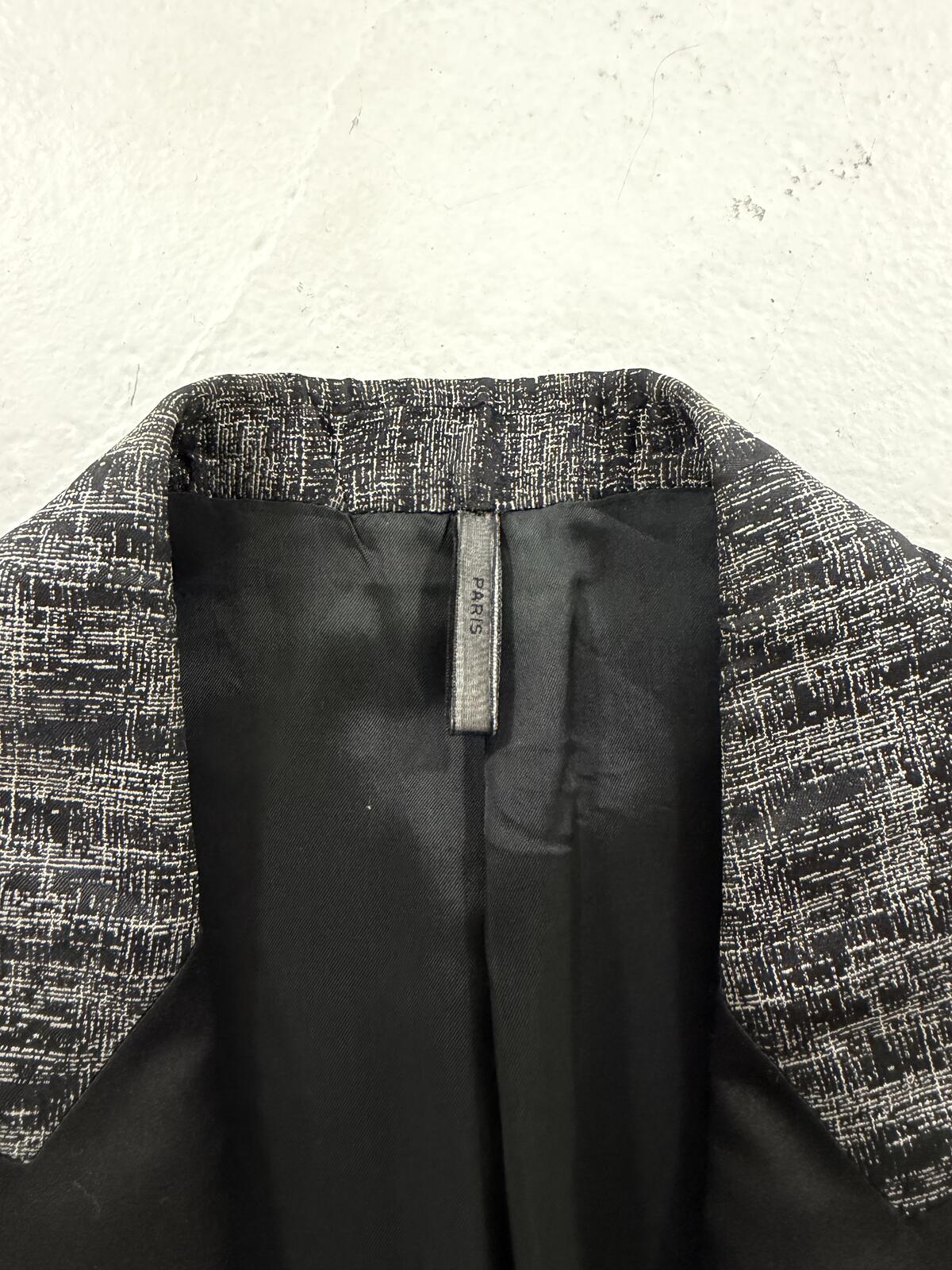 Dior Homme SS05 "Only For Japan" Woven Blazer {{ color }} {{ brand }} {{ archive }} {{ season }} {{ year }} {{ hedi slimane }}