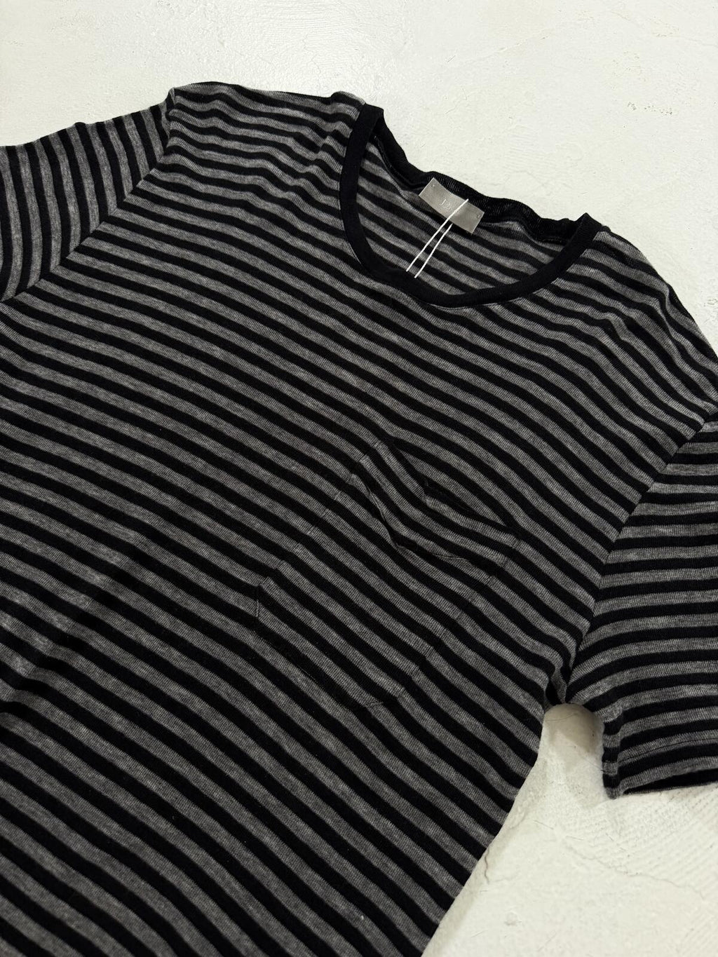 Dior Homme stripped pocket tee AW06