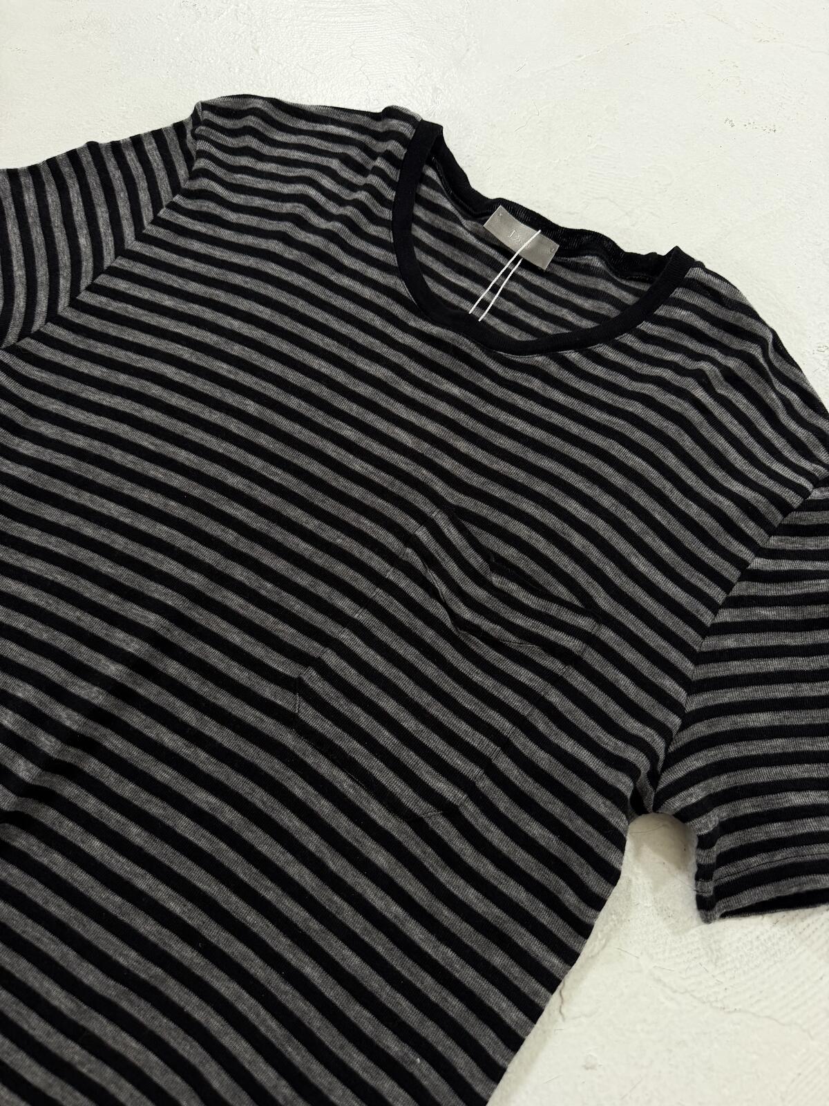 Dior Homme stripped pocket tee AW06