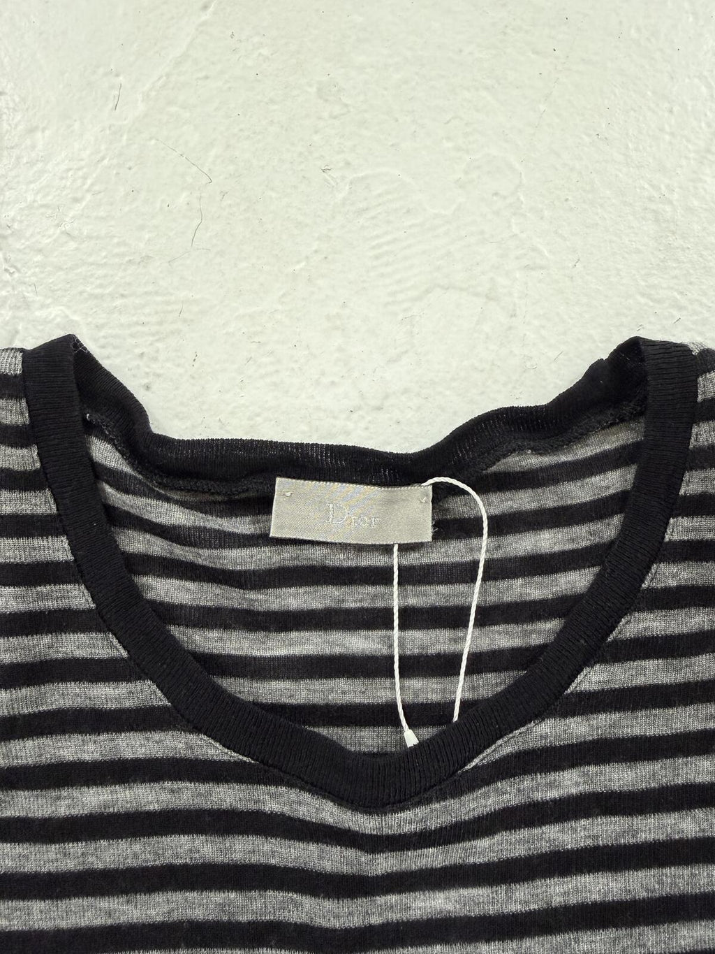 Dior Homme stripped pocket tee AW06