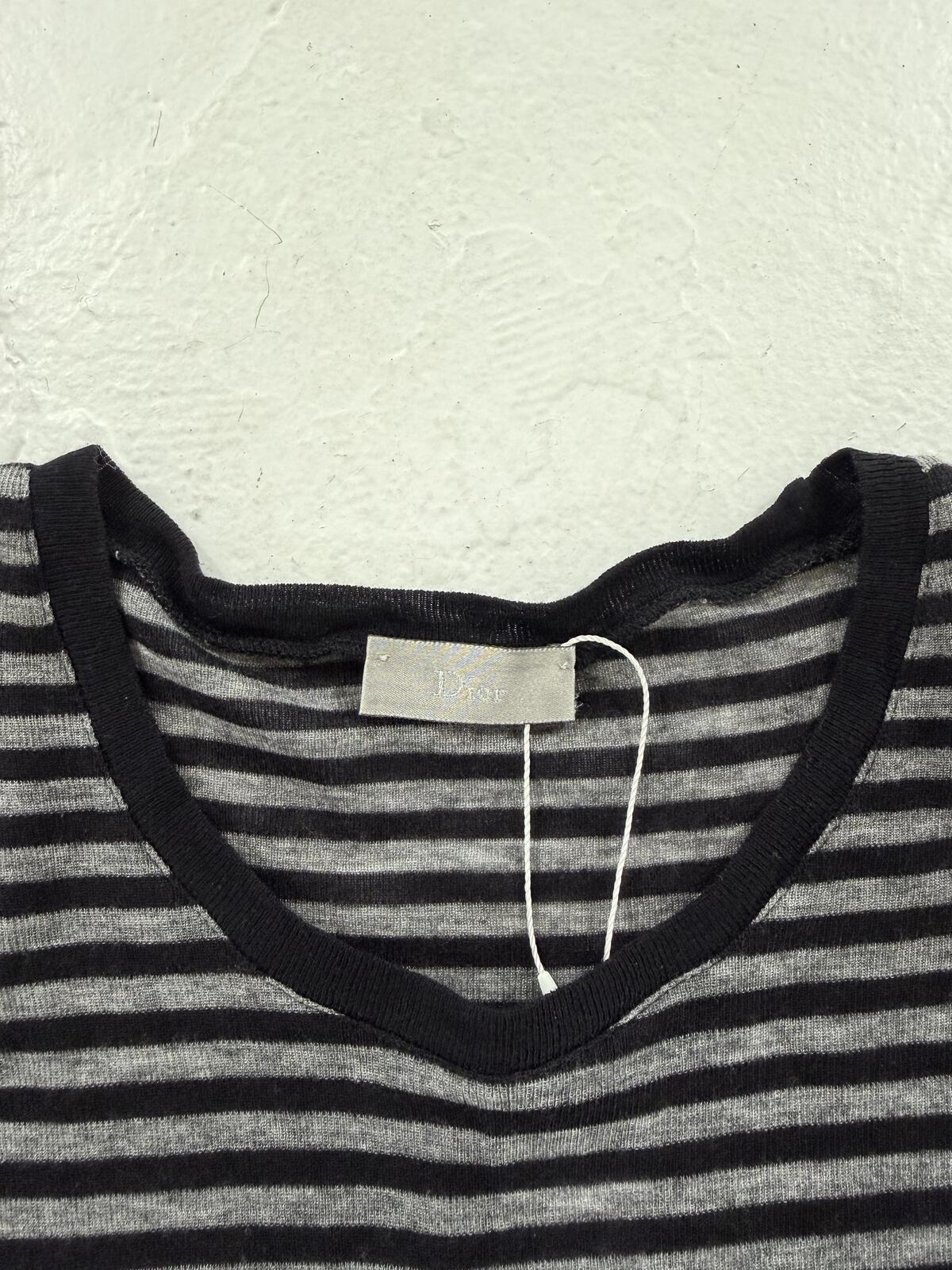Dior Homme stripped pocket tee AW06