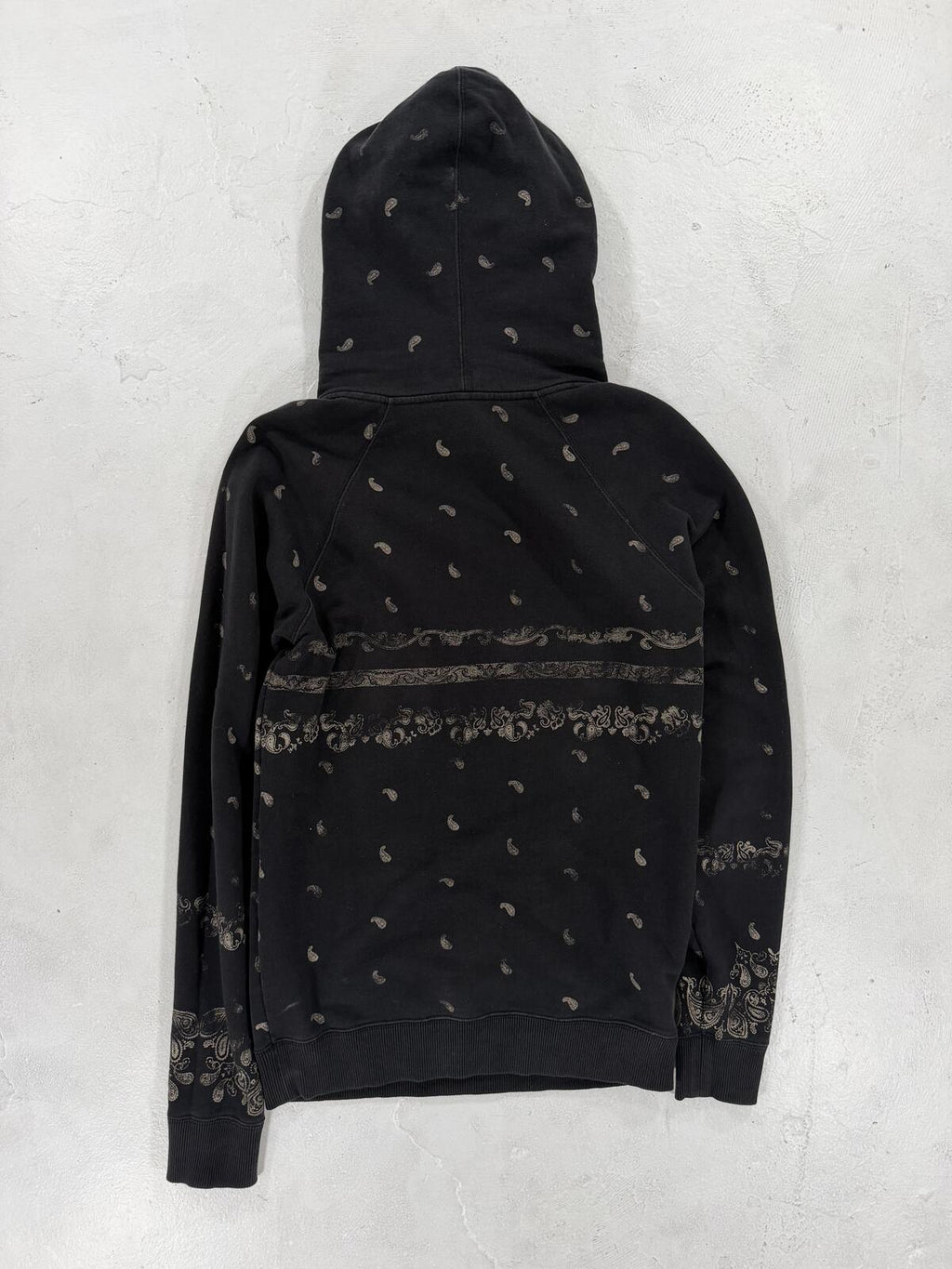 Saint Laurent Paisley hoodie {{ color }} {{ brand }} {{ archive }} {{ season }} {{ year }} {{ hedi slimane }}
