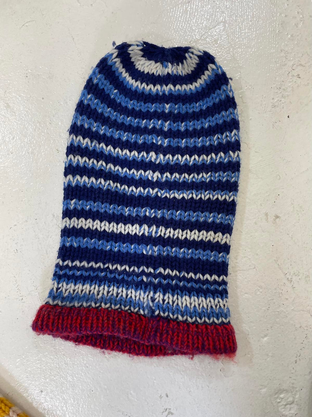 RAF SIMONS Calvin Klein blue ski mask