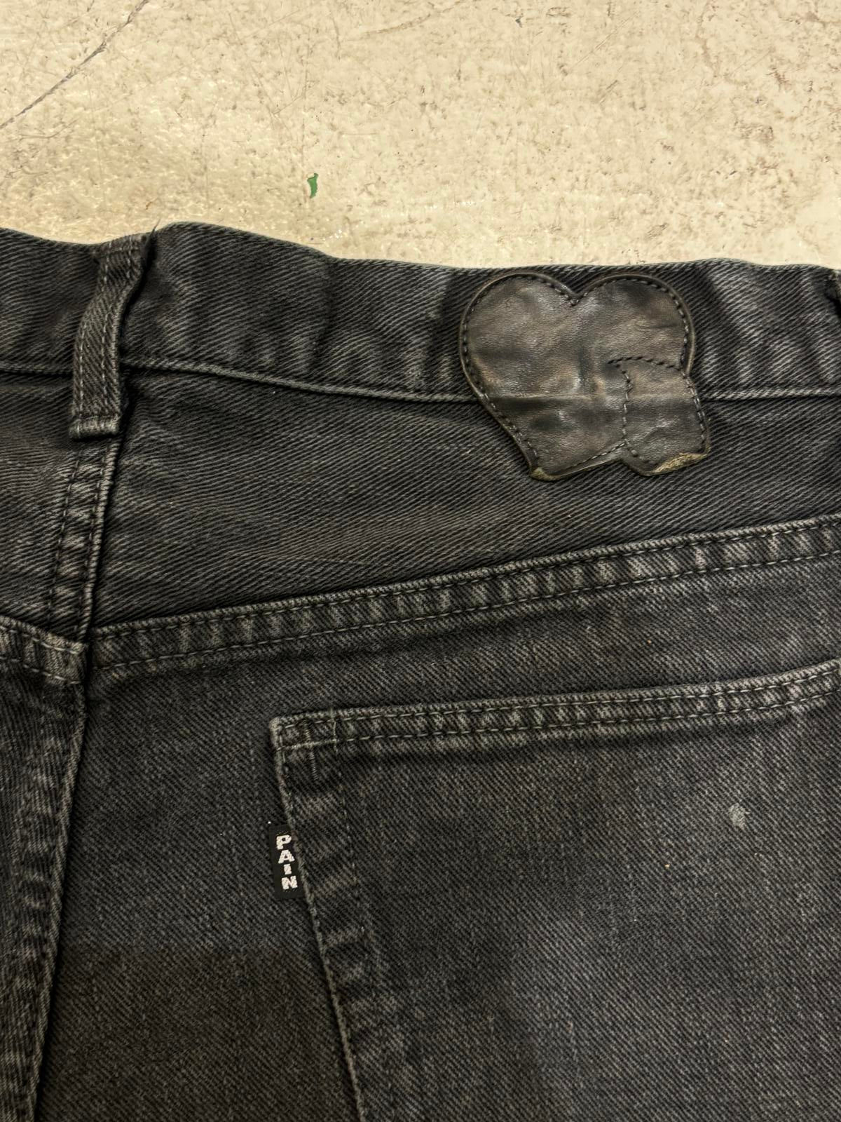Number (N)ine “Give Peace A Chance” Jeans