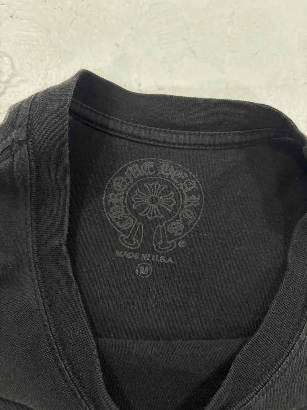 Thrashed Chrome Hearts T-Shirt {{ color }} {{ brand }} {{ archive }} {{ season }} {{ year }} {{ hedi slimane }}