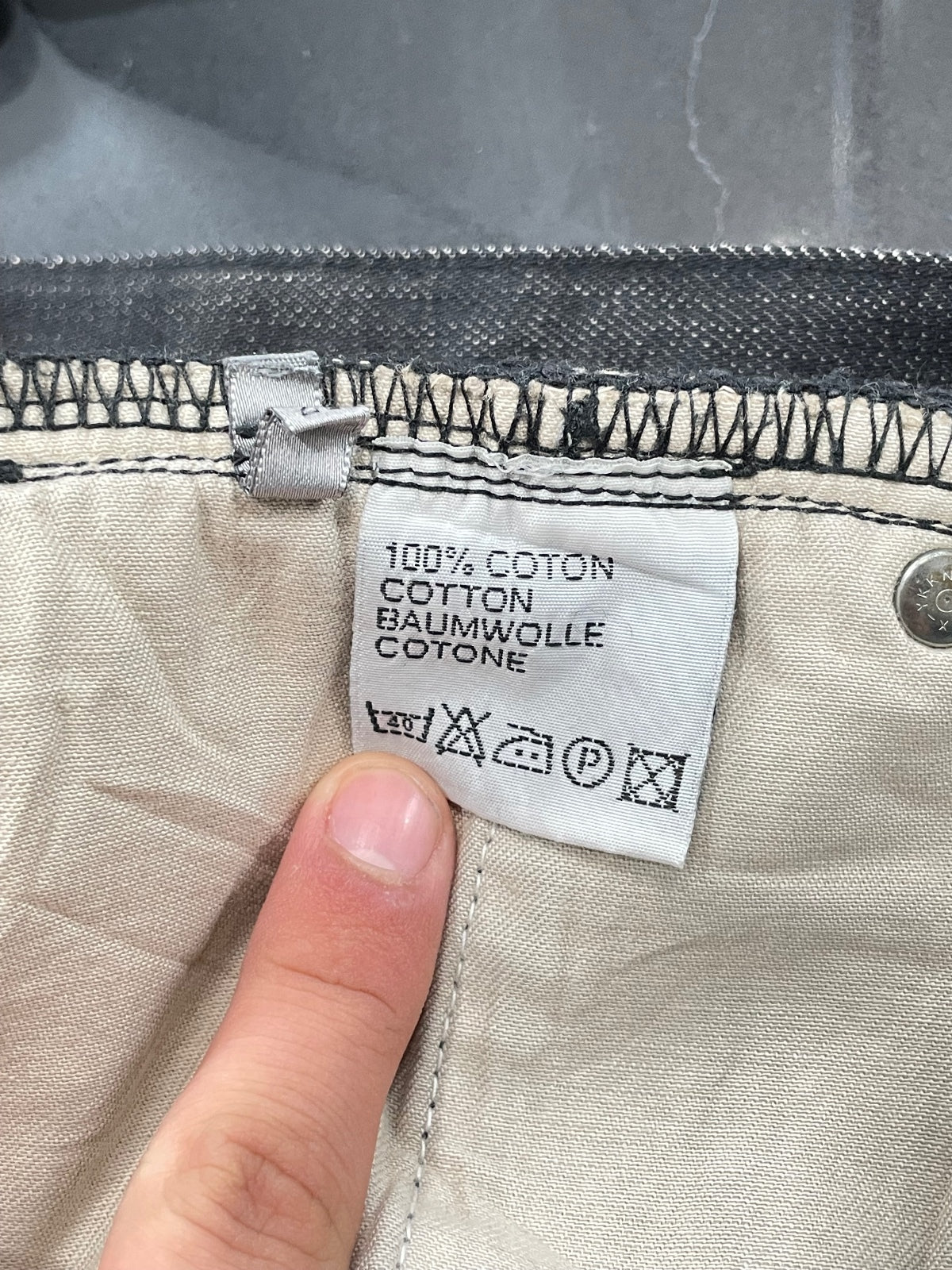 Dior Homme AW03 Clawmark Denim.