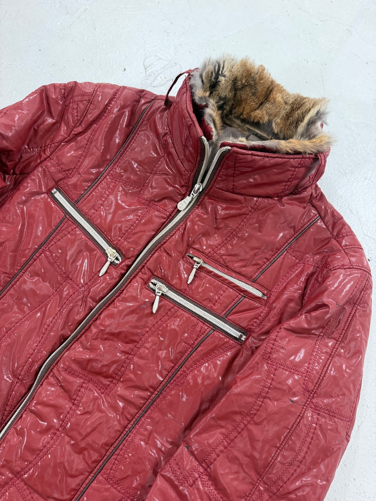 Tornado Mart Patent Leather Jacket