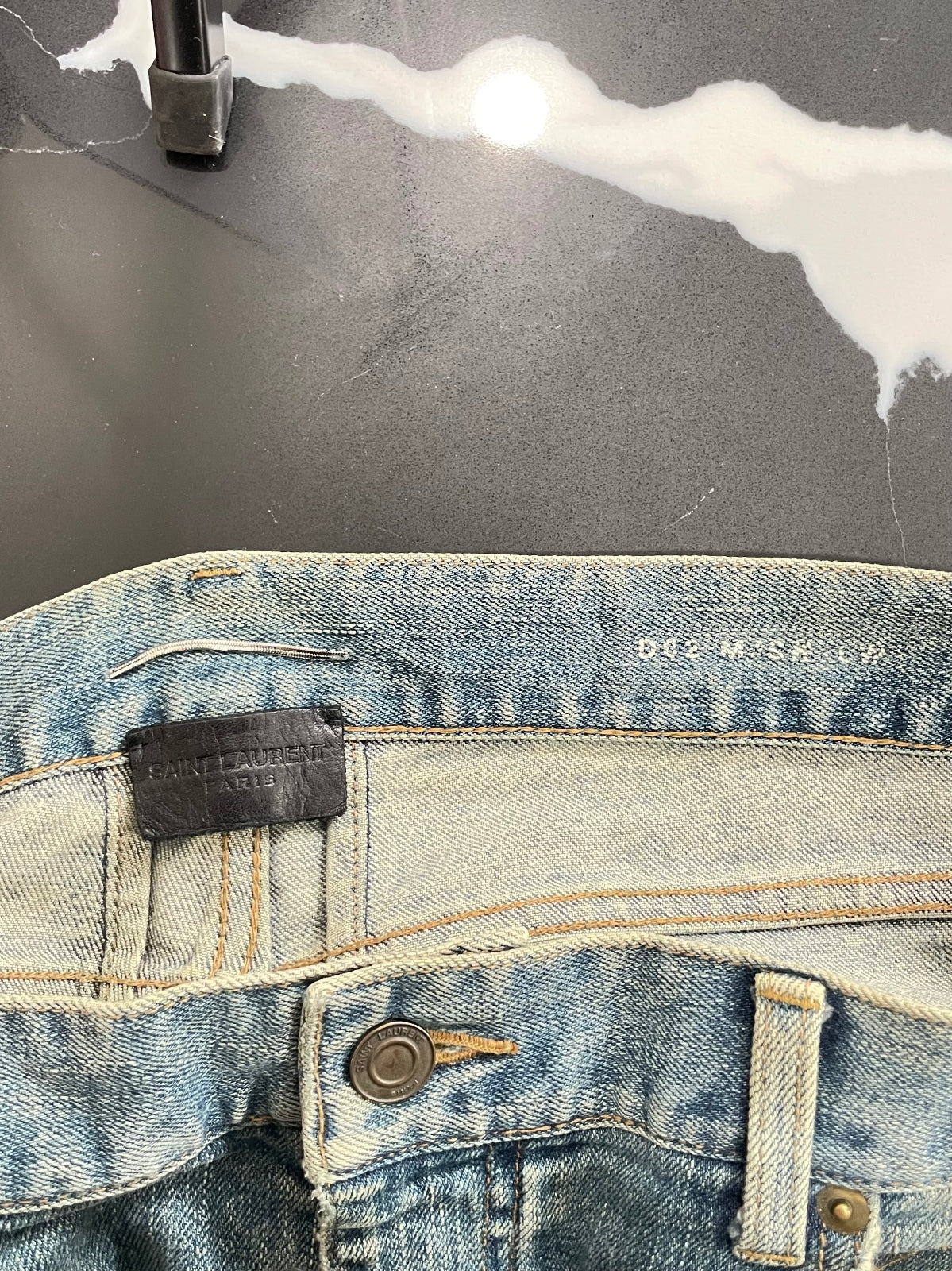 Saint Laurent Paris 2015 DO2 Crash Denim