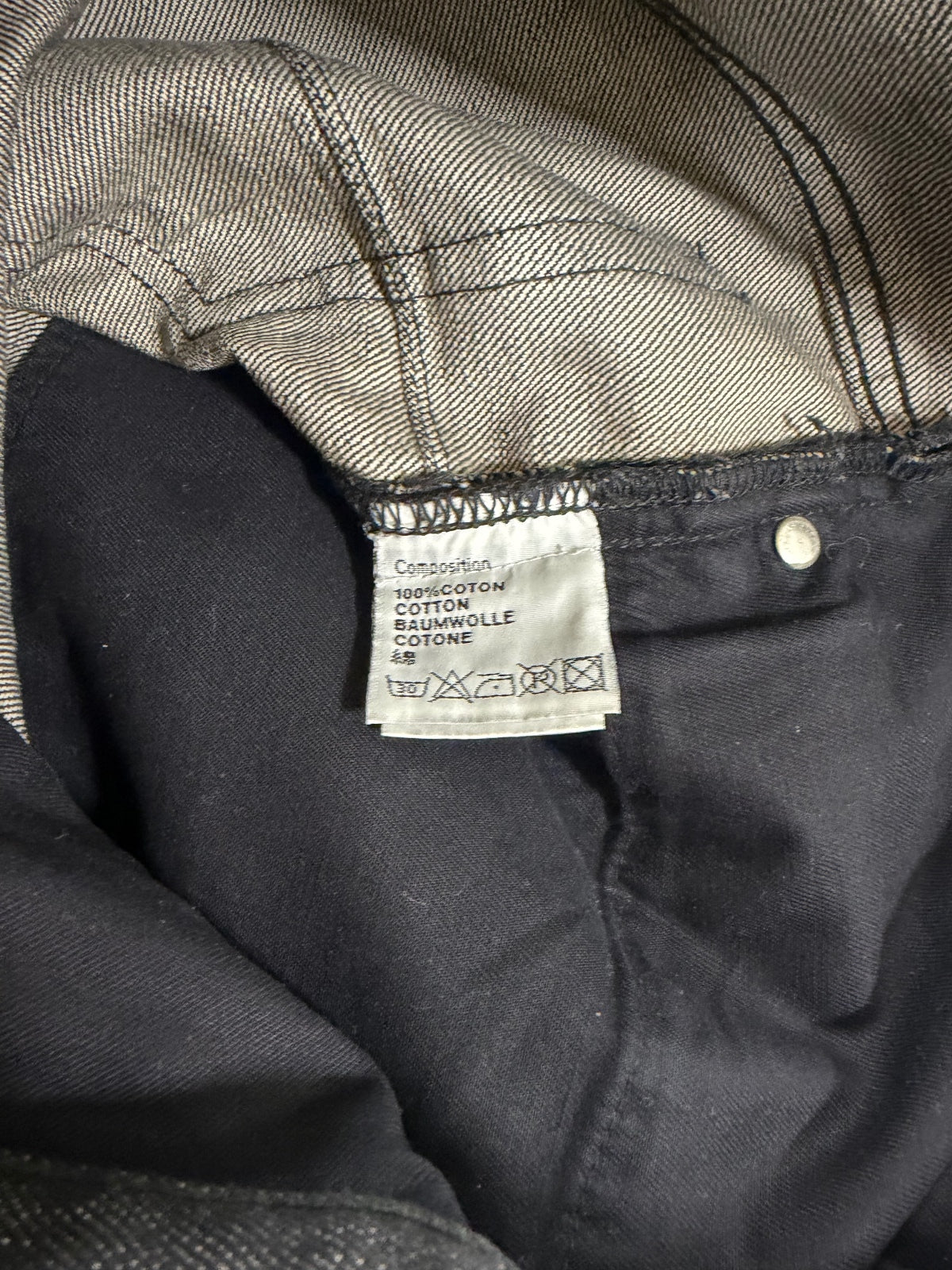 Dior Homme AW08 Luster Denim