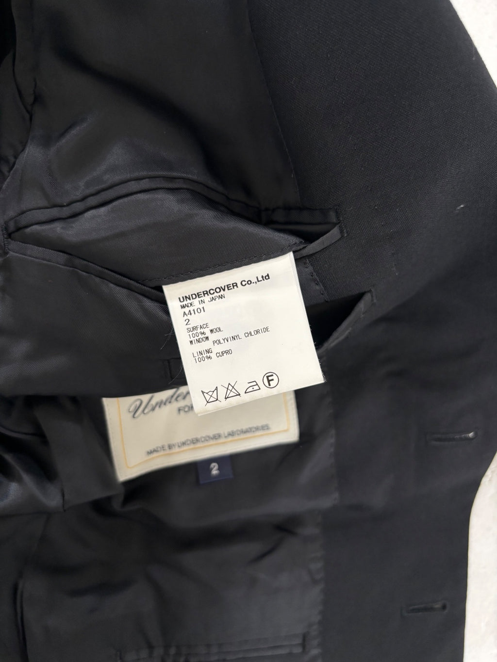 Undercover Blazer {{ color }} {{ brand }} {{ archive }} {{ season }} {{ year }} {{ hedi slimane }}