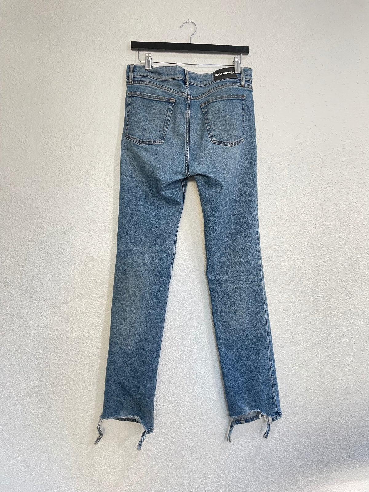 Balenciaga Blue Straight Cut Denim {{ color }} {{ brand }} {{ archive }} {{ season }} {{ year }} {{ hedi slimane }}