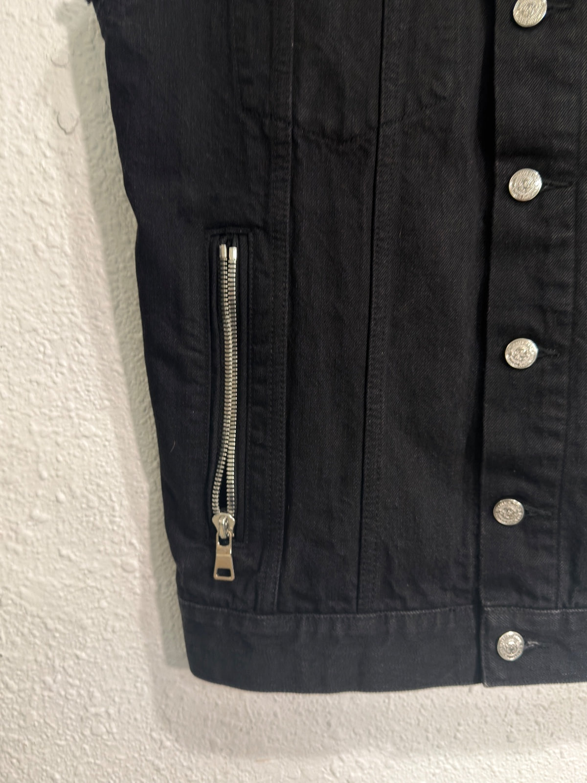 Balmain embroidered logo vest
