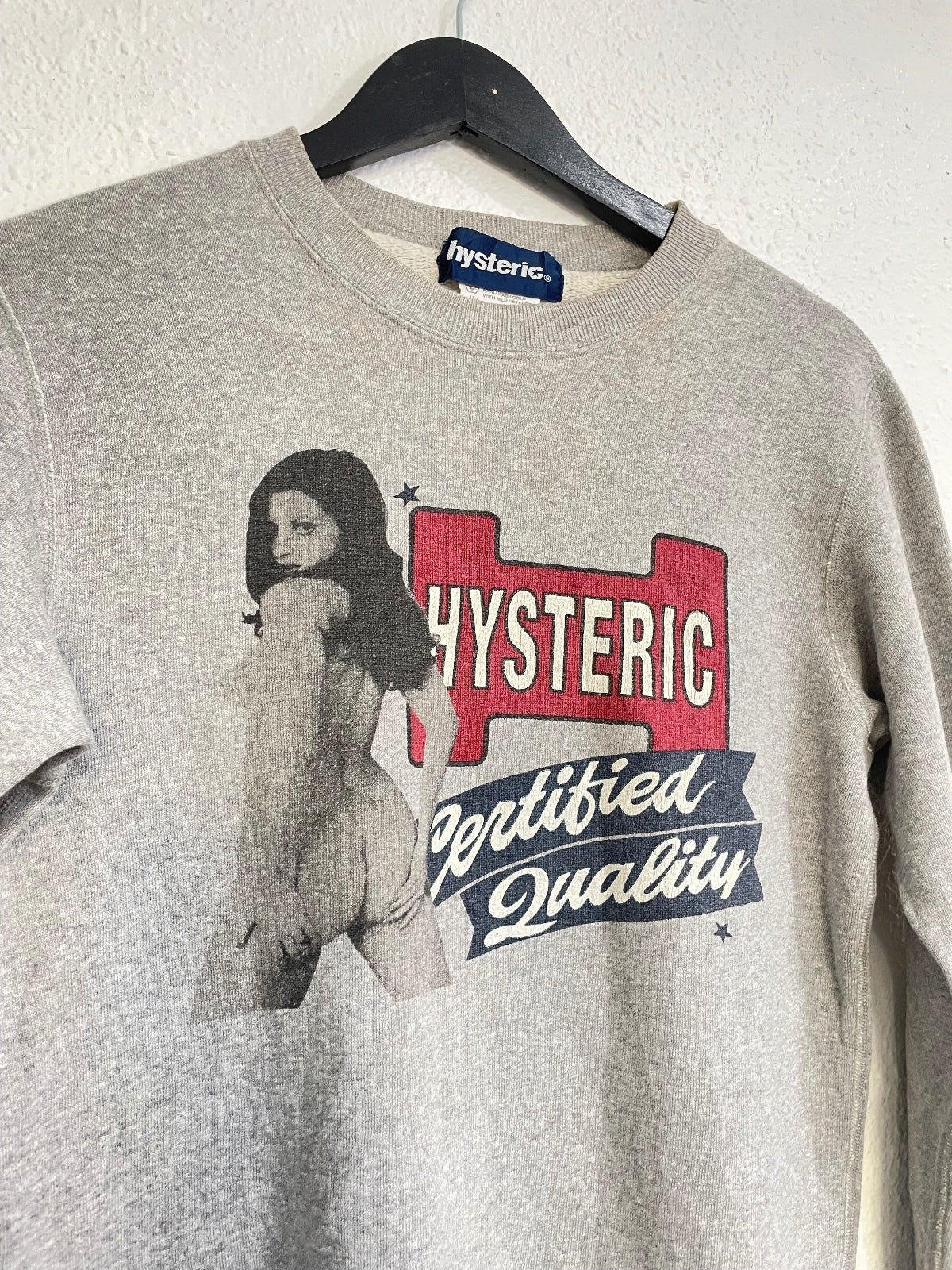 Hysteric Glamour Crewneck {{ color }} {{ brand }} {{ archive }} {{ season }} {{ year }} {{ hedi slimane }}