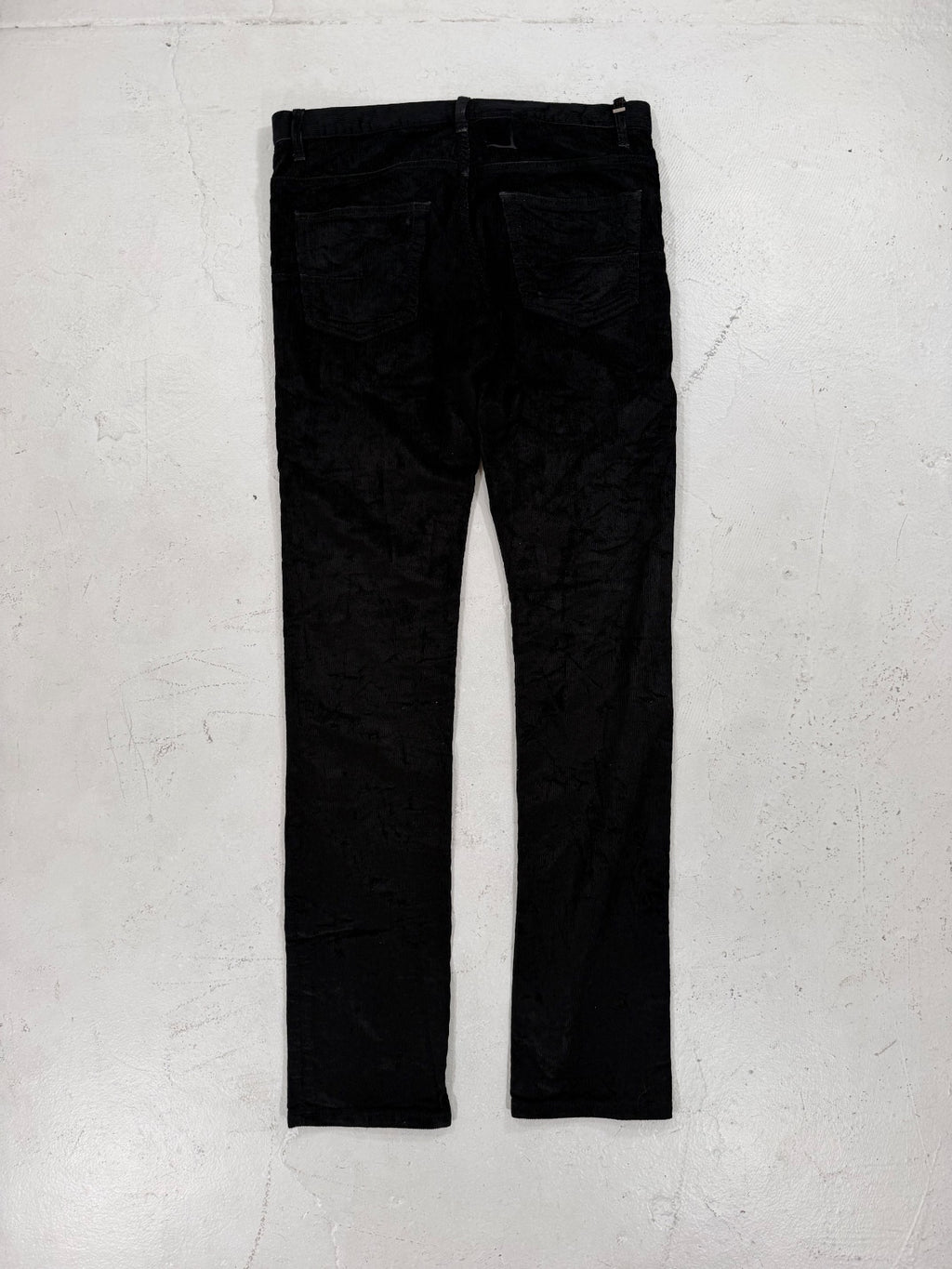 Dior Homme AW07 Waxed Corduroy Jeans {{ color }} {{ brand }} {{ archive }} {{ season }} {{ year }} {{ hedi slimane }}