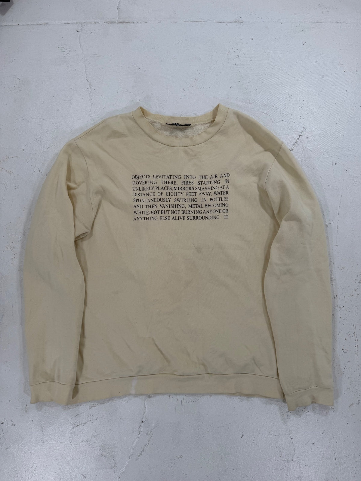 Raf Simons AW05 "Objects" Crewneck {{ color }} {{ brand }} {{ archive }} {{ season }} {{ year }} {{ hedi slimane }}
