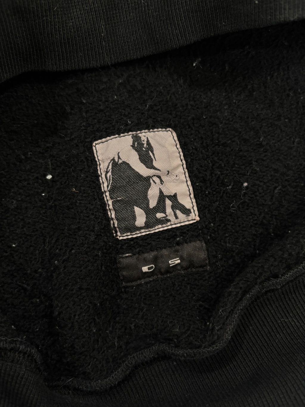 Rick Owens Vomit Bleach Crewneck {{ color }} {{ brand }} {{ archive }} {{ season }} {{ year }} {{ hedi slimane }}