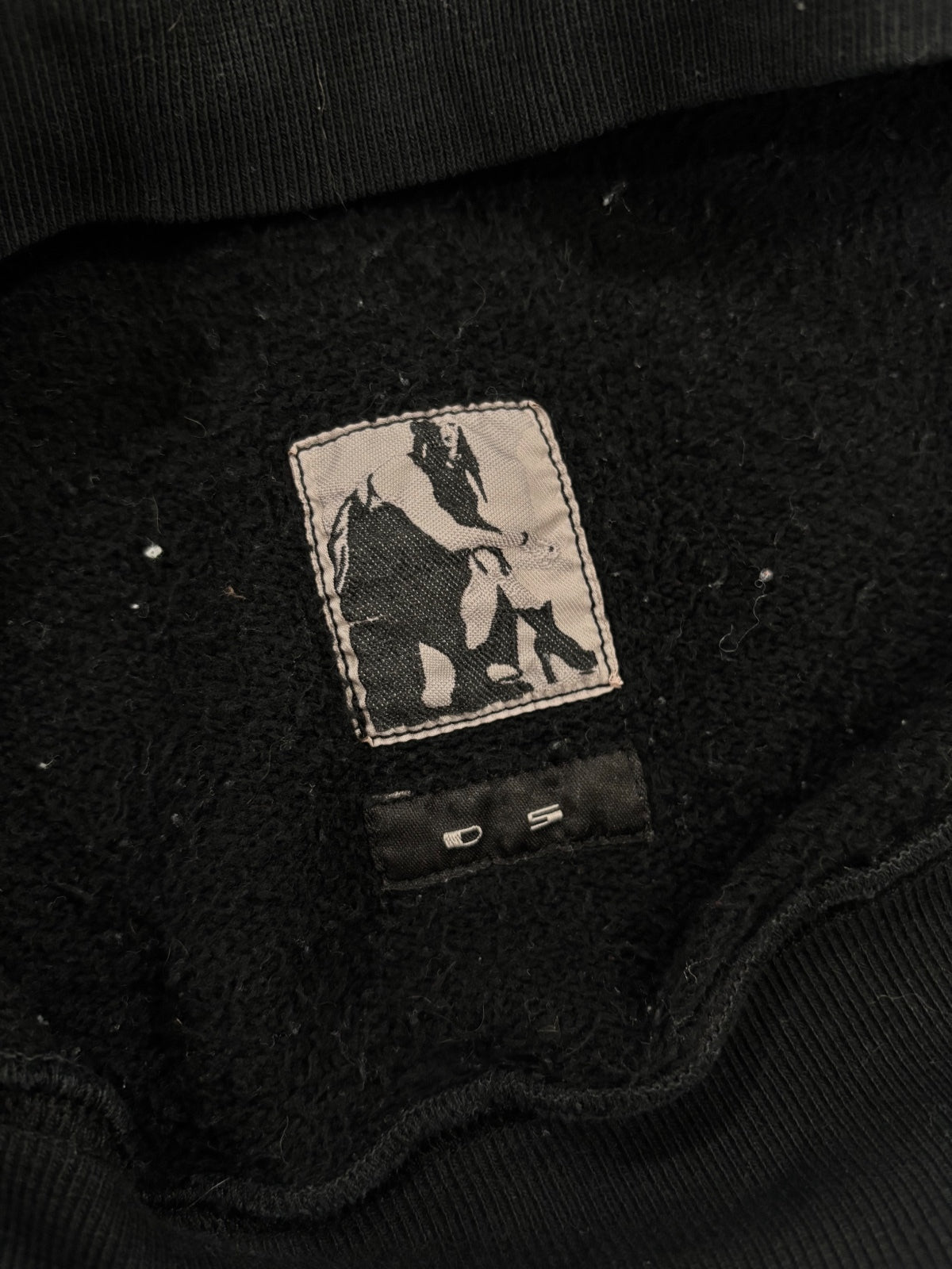Rick Owens Vomit Bleach Crewneck {{ color }} {{ brand }} {{ archive }} {{ season }} {{ year }} {{ hedi slimane }}