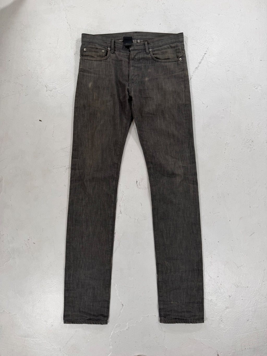 Dior Homme Hedi Era Gray Wash Denim