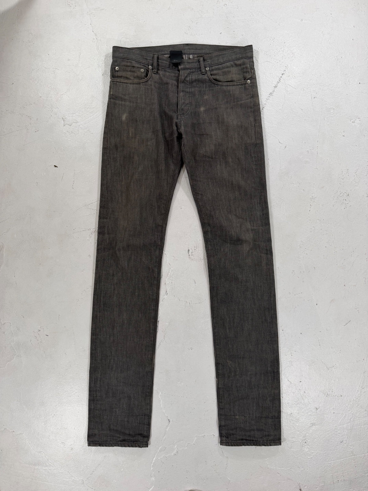Dior Homme Hedi Era Gray Wash Denim