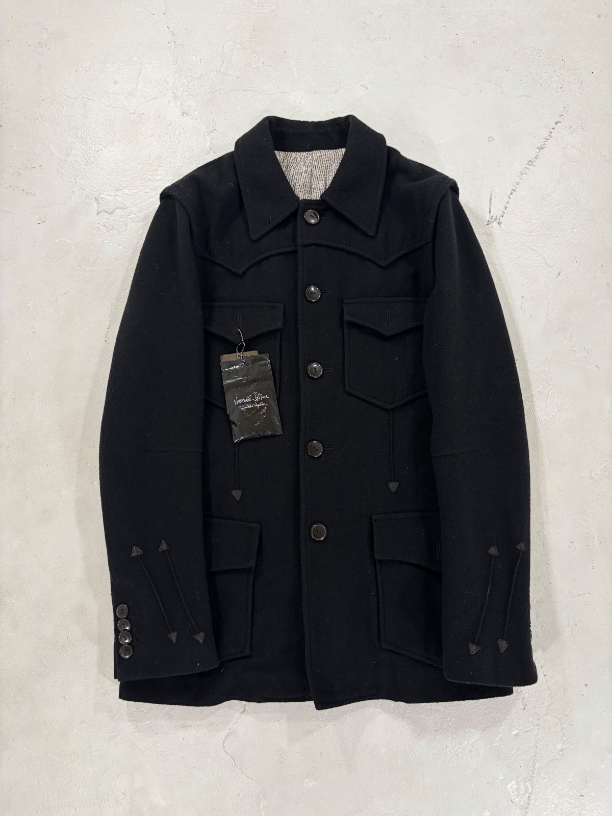 Number (N)ine AW07 "Love, God, Murder." Trench Coat {{ color }} {{ brand }} {{ archive }} {{ season }} {{ year }} {{ hedi slimane }}