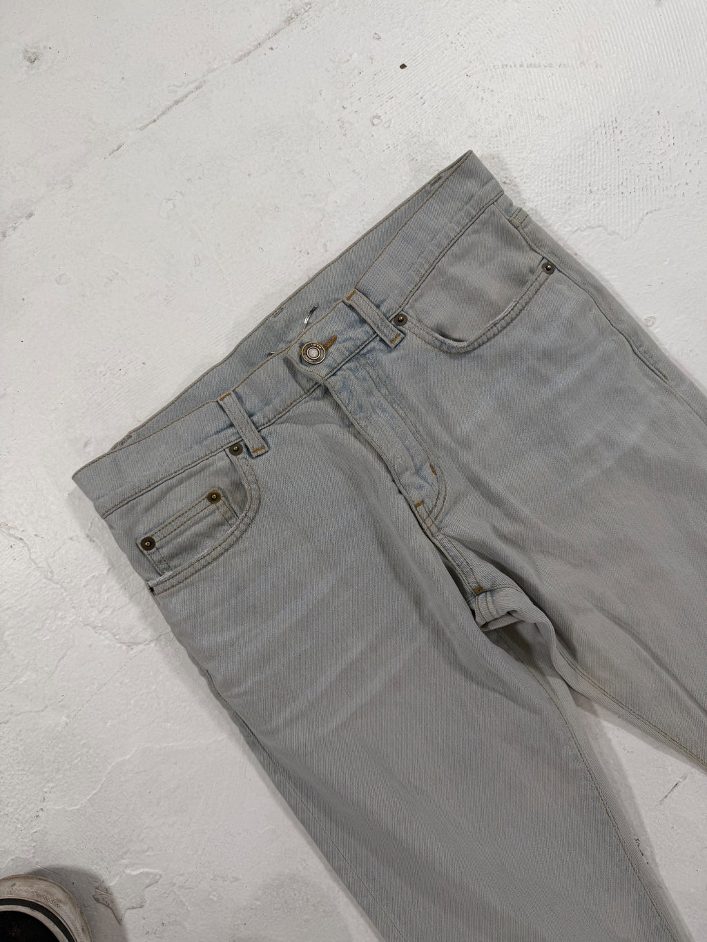 Saint Laurent Paris D01 Light Wash Denim