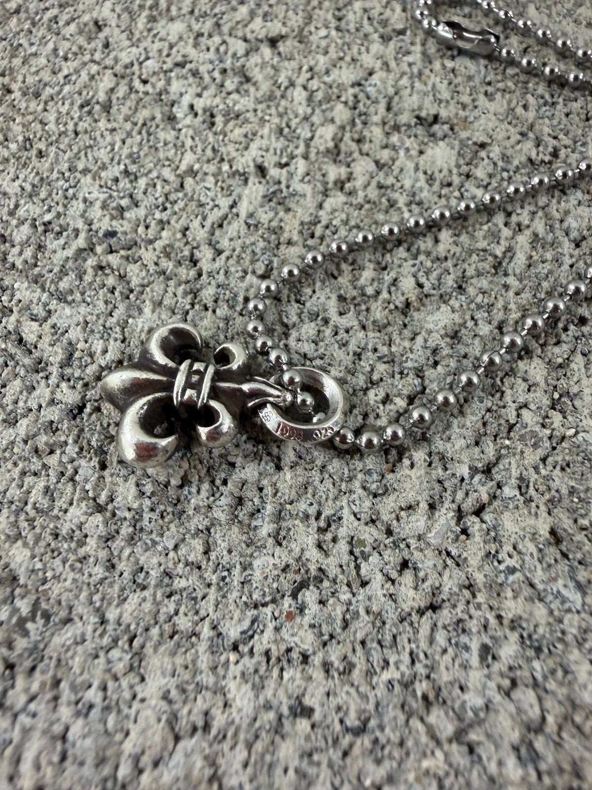 Chrome Hearts Fluer De Lis Pendent